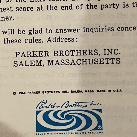 Vintage 1964 Parker Brothers board game PROBE - Picture 4 of 4
